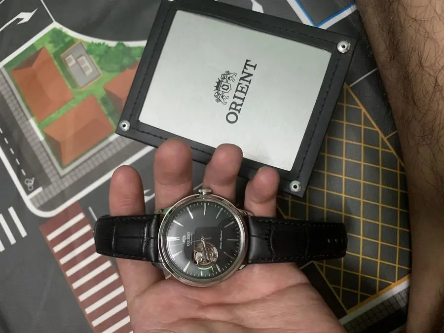 Khách hàng review Đồng hồ ORIENT Bambino 40 mm Nam RA-AG0004B10B 2