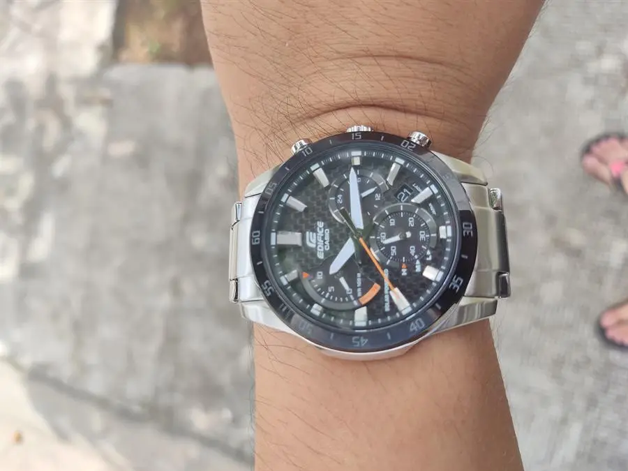 Khách hàng review Đồng hồ EDIFICE CASIO 49.5 mm Nam EQS-930DB-1AVUDF 2