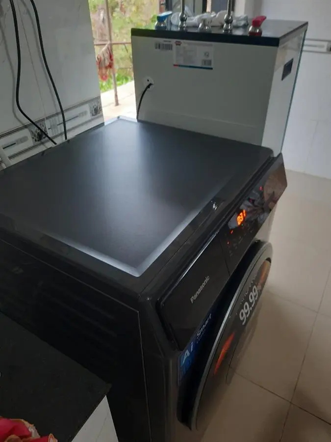 Khách hàng review Máy giặt Panasonic Inverter giặt 9.5 kg - sấy tiện ích 2 kg NA-V95FC1LVT 92