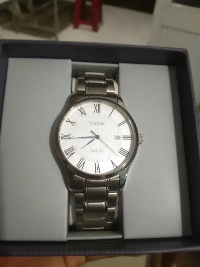 Khách hàng review Đồng hồ NAKZEN 40 mm Nam SS4073G-7 1