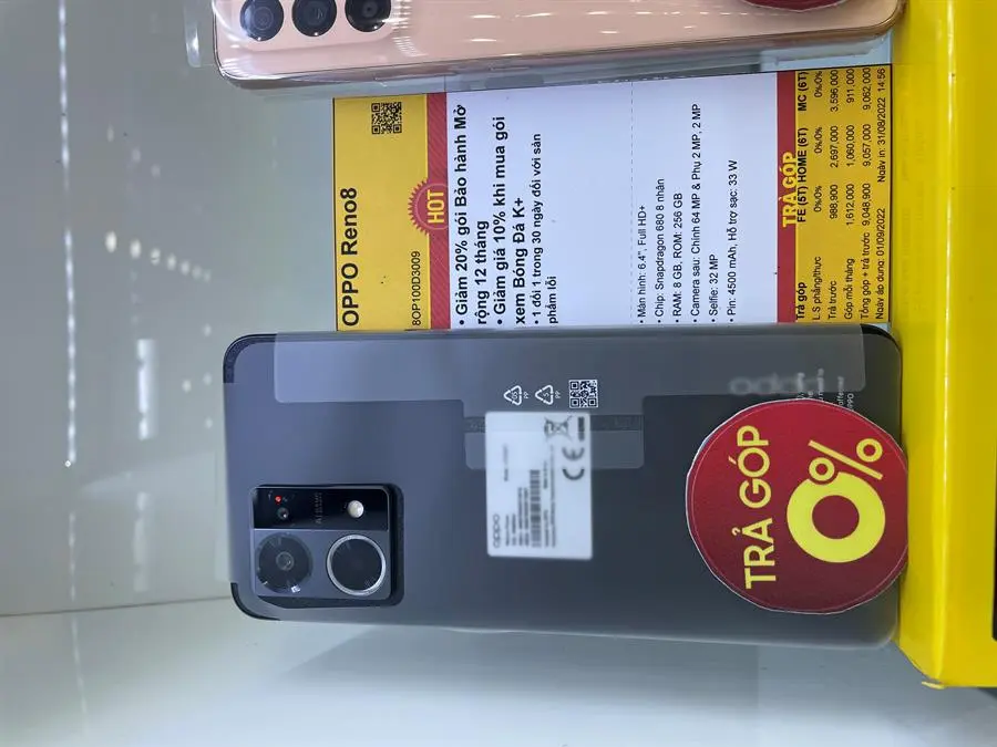 Khách hàng review Điện thoại OPPO Reno8 5G 23