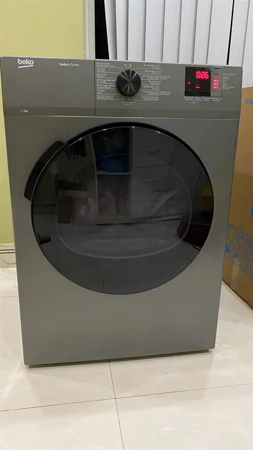 Khách hàng review Máy sấy thông hơi Beko 9 kg DA9112RX0MB 1