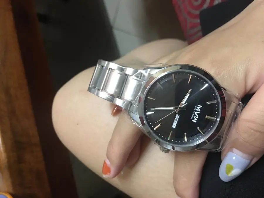 Khách hàng review Đồng hồ MVW 43 mm Nam MS058-01 2