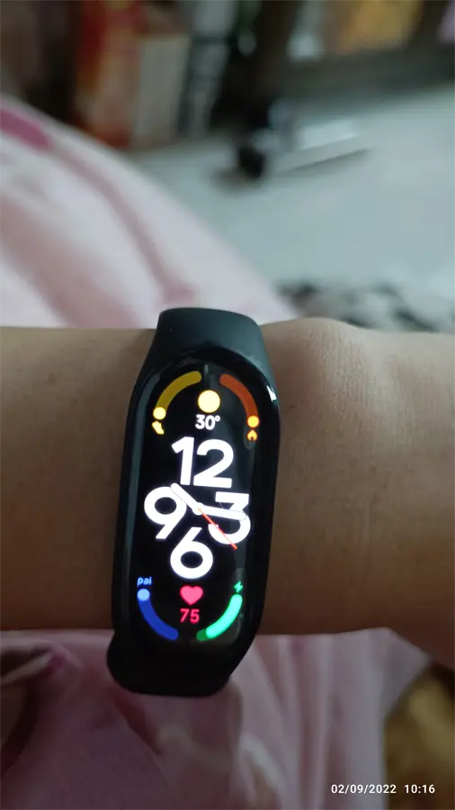 Khách hàng review Vòng đeo tay thông minh Mi Band 7 Đen 41
