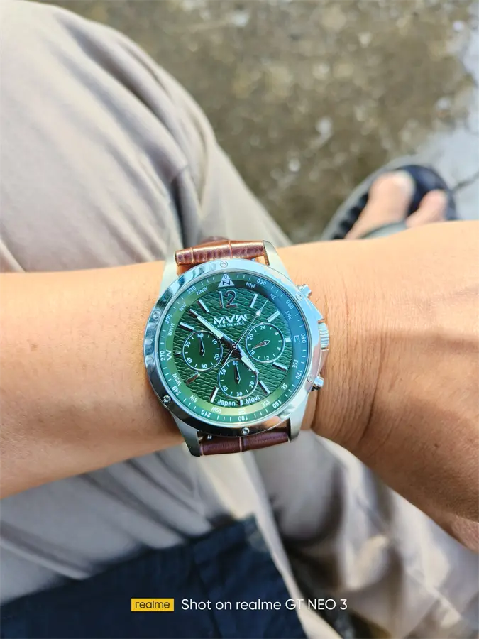 Khách hàng review Đồng hồ MVW Sport 42 mm Nam ML066-02 2