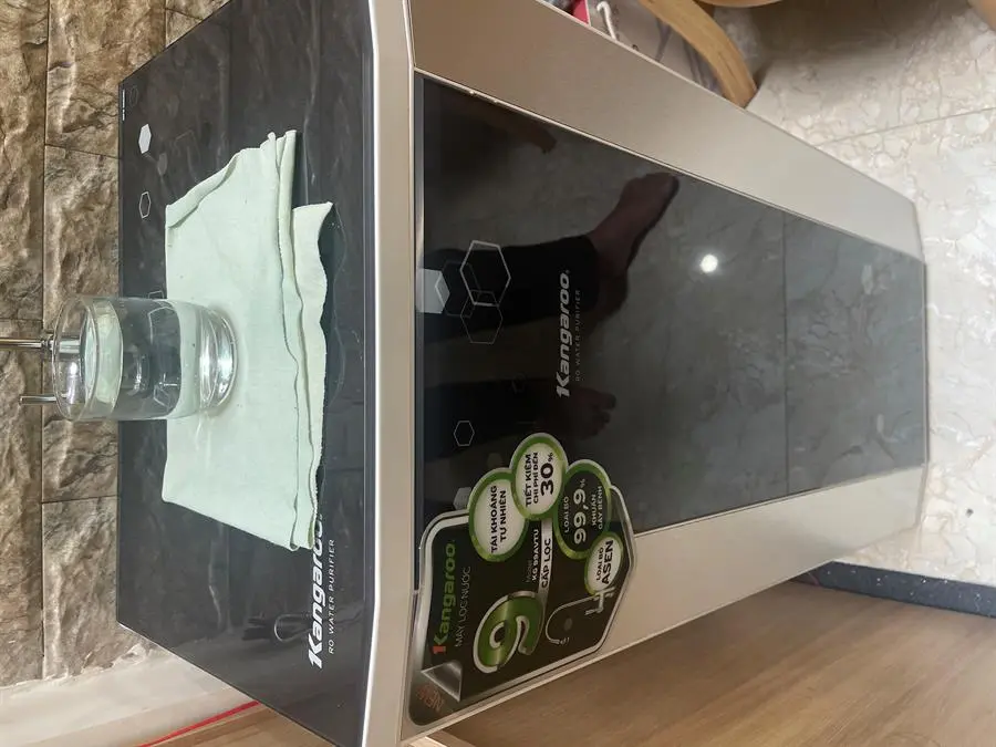 Khách hàng review Máy lọc nước RO Kangaroo KG99A VTU 9 lõi 18