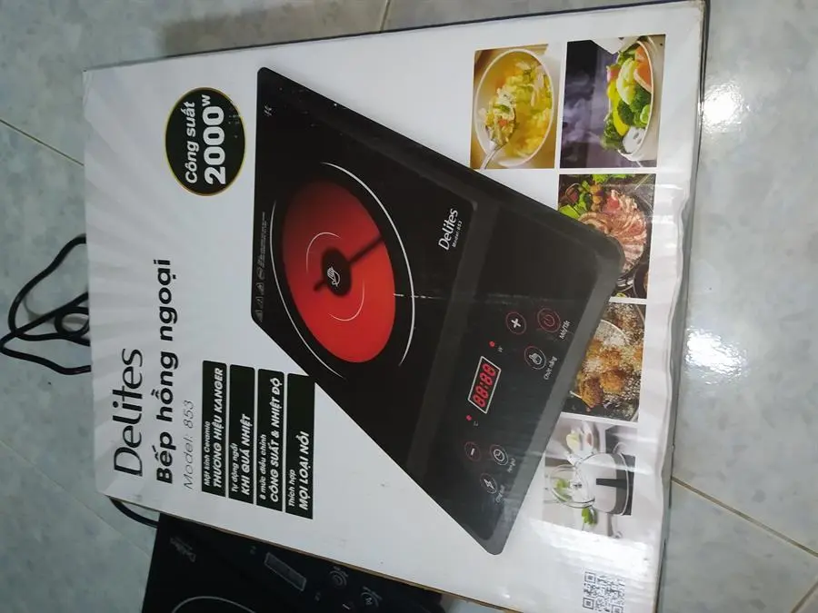 Khách hàng review Bếp hồng ngoại đơn Delites 853 2000W 21