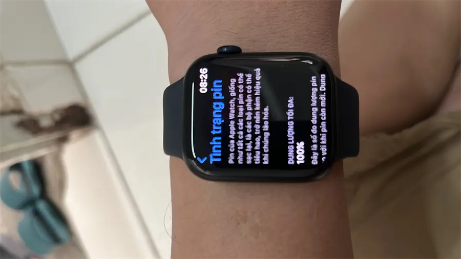 Khách hàng review Đồng hồ thông minh Apple Watch Series 7 GPS 45mm 10