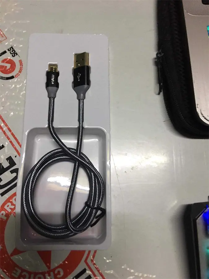Khách hàng review Cáp sạc và truyền dữ liệu USB-A - Micro USB 10.5W 1m eValu LTM-01 19