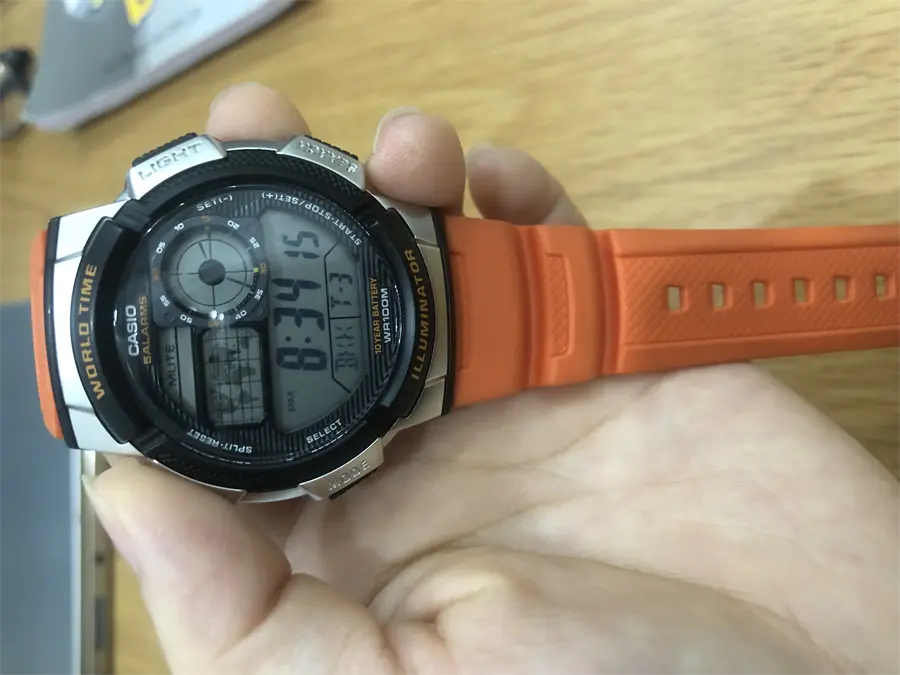 Khách hàng review Đồng hồ CASIO 43.5 mm Nam AE-1000W-4BVDF 2