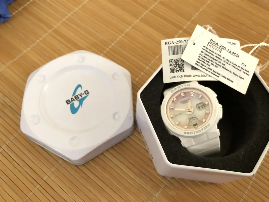 Khách hàng review Đồng hồ BABY-G 38.8 mm Nữ BGA-250-7A2DR 3