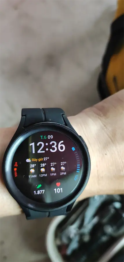 Khách hàng review Đồng hồ thông minh Samsung Galaxy Watch5 Pro LTE 45mm Đen 23