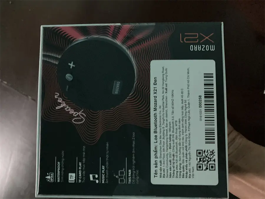 Khách hàng review Loa Bluetooth Mozard X21 12