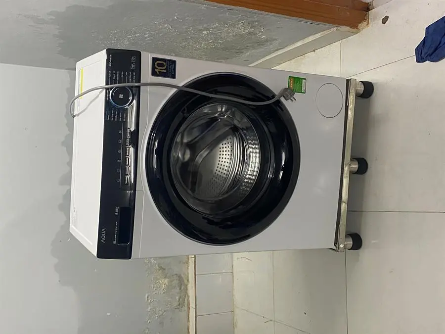 Khách hàng review Máy giặt Aqua Inverter 8 KG AQD-A800F W 16