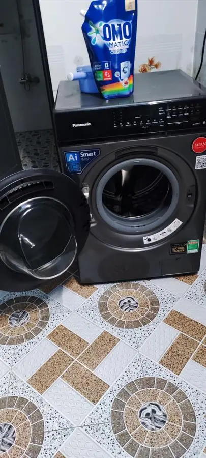 Khách hàng review Máy giặt Panasonic Inverter giặt 9.5 kg - sấy tiện ích 2 kg NA-V95FC1LVT 66