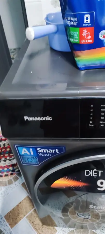 Khách hàng review Máy giặt Panasonic Inverter giặt 9.5 kg - sấy tiện ích 2 kg NA-V95FC1LVT 67