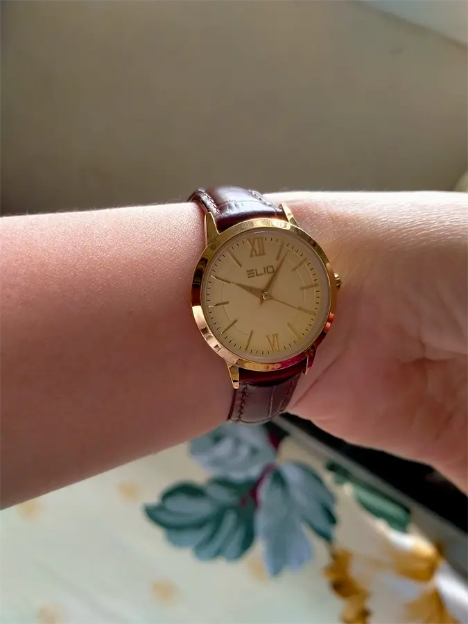 Khách hàng review Đồng hồ ELIO 29 mm Nữ EL022-C2 3