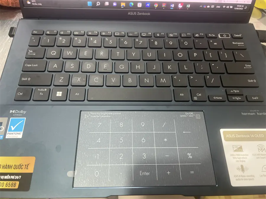 Khách hàng review Laptop Asus Zenbook 14 OLED UX3402ZA i7 1260P/16GB/512GB/Cáp/Win11 (KM221W) 4