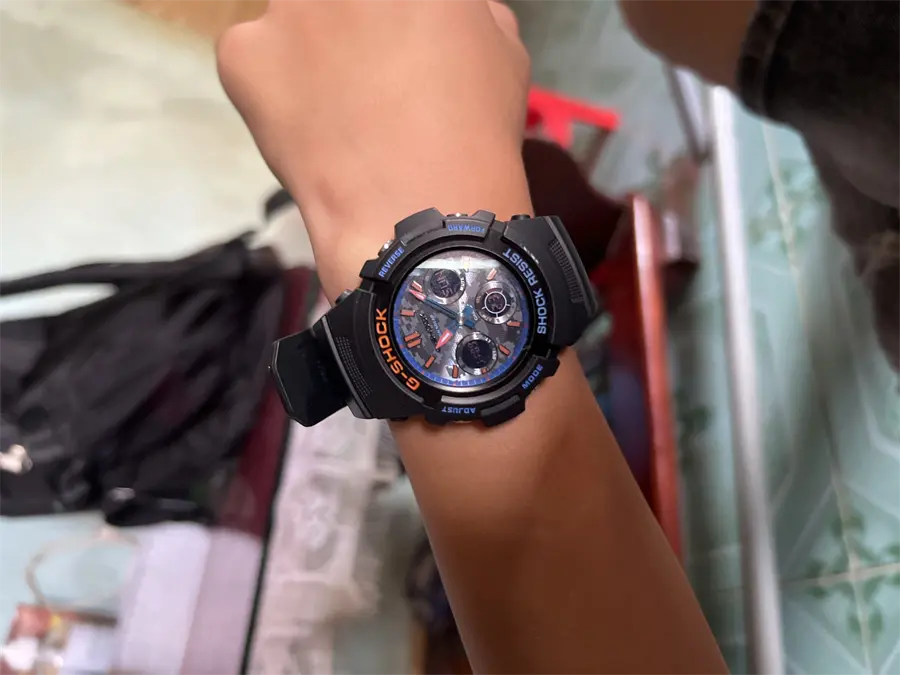 Khách hàng review Đồng hồ G-SHOCK 43 mm Nam AWR-M100SCT-1ADR 3