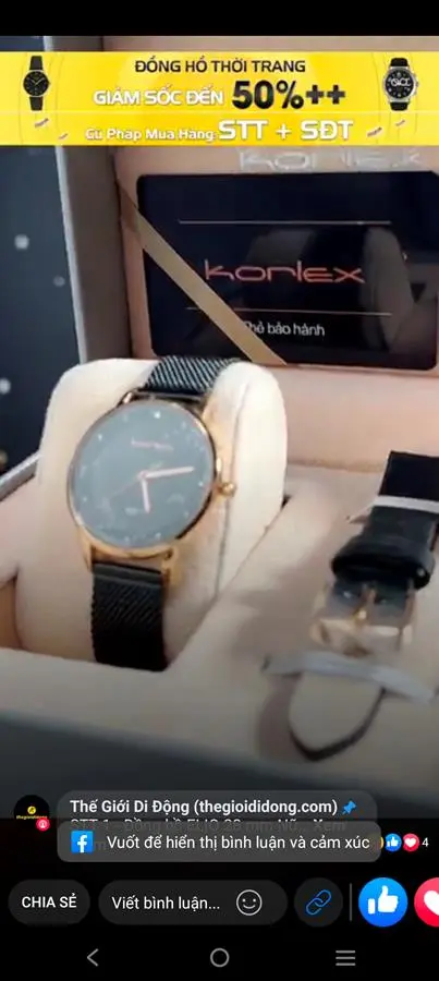 Khách hàng review Đồng hồ KORLEX 34 mm Nữ KS036-01 1