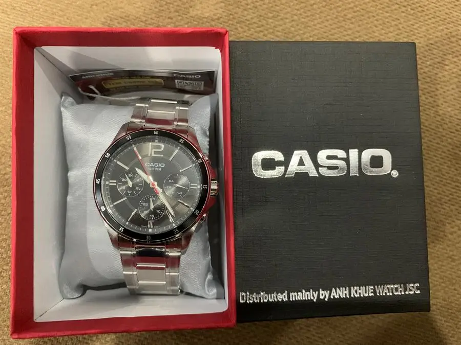 Khách hàng review Đồng hồ CASIO 42 mm Nam MTP-1374D-1AVDF 3