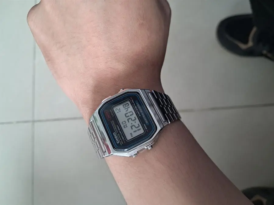 Khách hàng review Đồng hồ CASIO Vintage 33 mm Unisex A159WA-N1DF 2