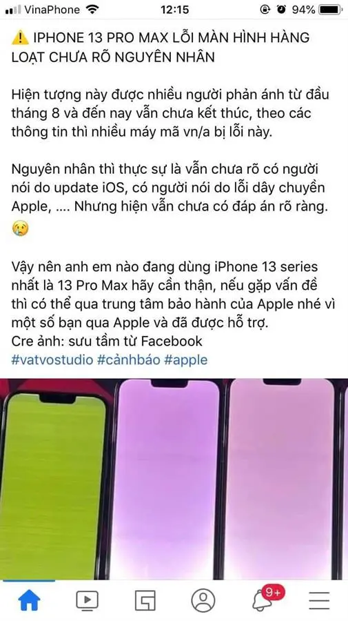 Khách hàng review Điện thoại iPhone 13 Pro Max 128GB 14