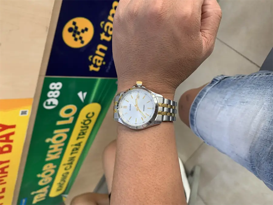 Khách hàng review Đồng hồ ORIENT 37.3 mm Nam SUND6001W0 2