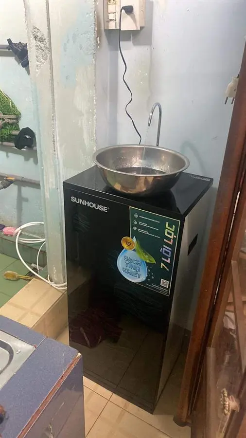Khách hàng review Máy lọc nước RO Sunhouse SHA8866K 7 lõi 11