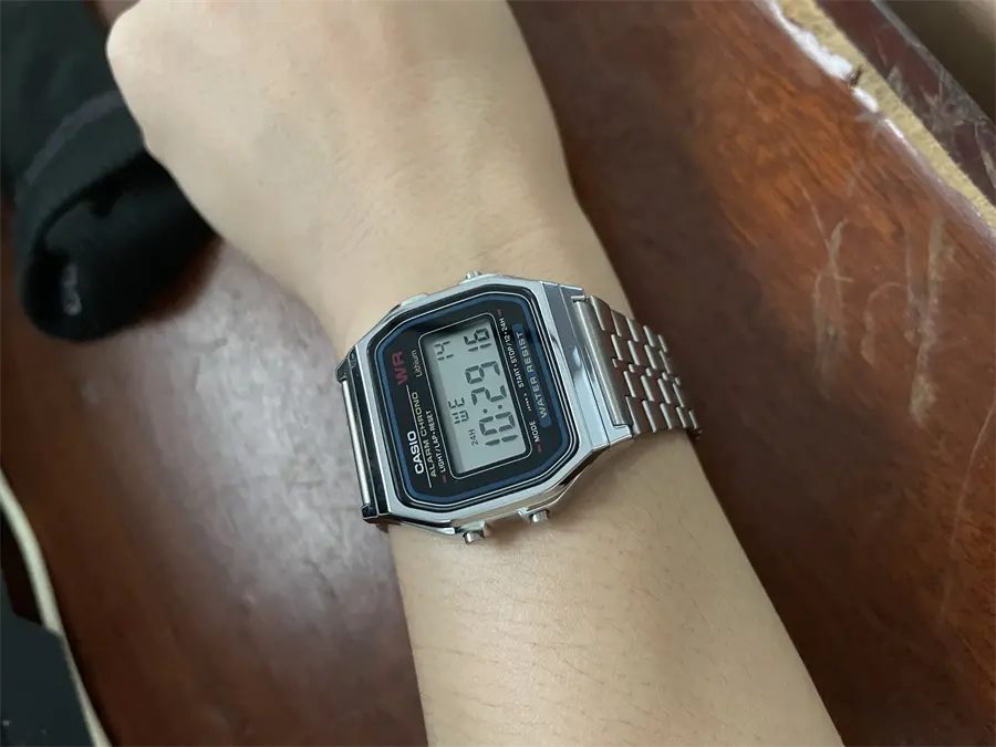 Khách hàng review Đồng hồ CASIO Vintage 33 mm Unisex A159WA-N1DF 1