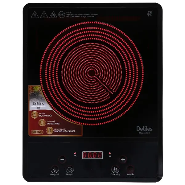 Khách hàng review Bếp hồng ngoại đơn Delites 853 2000W 17