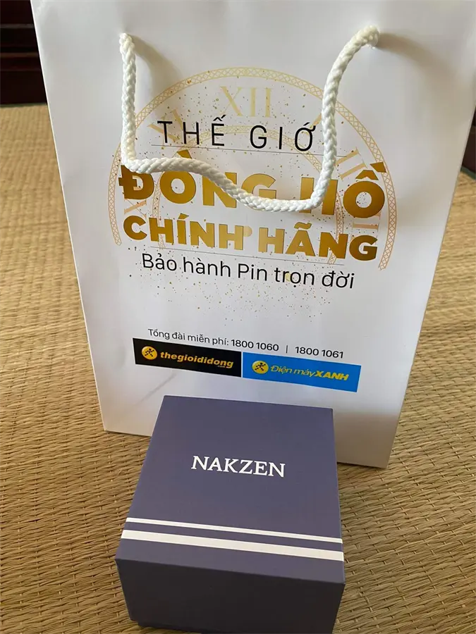 Khách hàng review Đồng hồ NAKZEN 40 mm Nam SL4115G-7 5