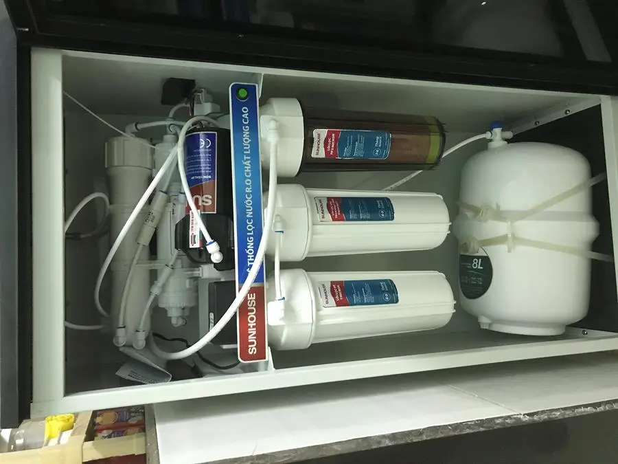 Khách hàng review Máy lọc nước RO Sunhouse SHA8866K 7 lõi 10