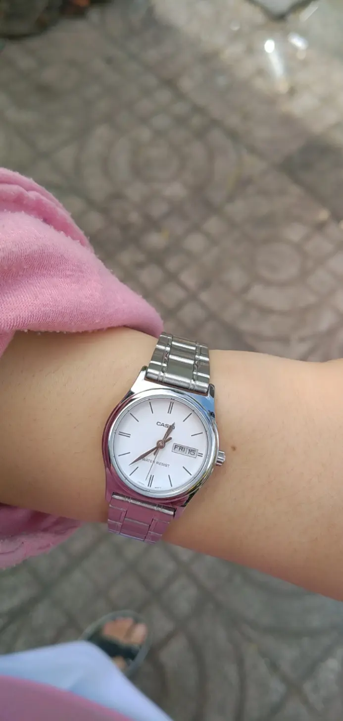 hách hàng review Đồng hồ CASIO 25 mm Nữ LTP-V006D-7B2UDF 6
