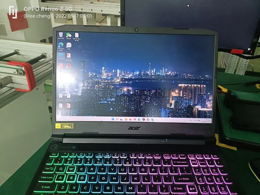 Khách hàng review Laptop Acer Nitro 5 Gaming AN515 57 553E i5 11400H/8GB/512GB/4GB RTX3050/144Hz/Win11 (NH.QENSV.006) 8