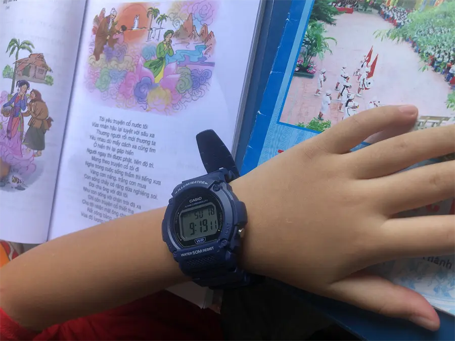 Khách hàng review Đồng hồ CASIO Timeless 47 mm Nam W-219H-2AVDF 2