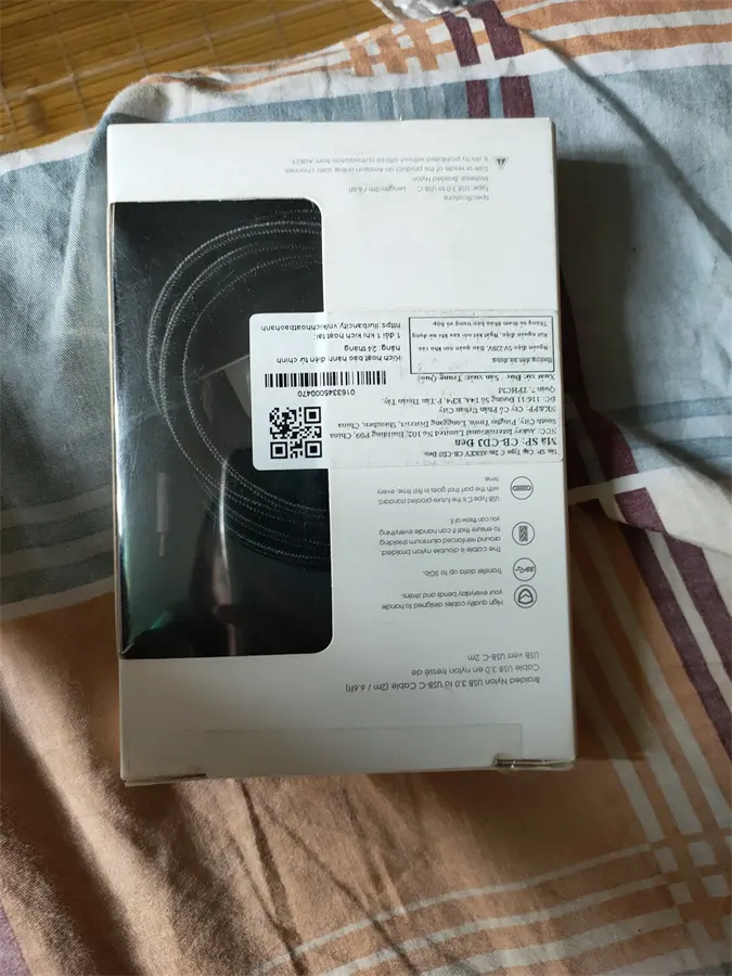 Khách hàng review Cáp Type-C 2m AUKEY CB-CD3 4