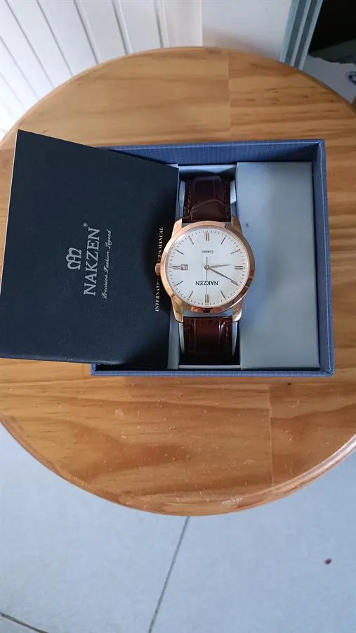 Khách hàng review Đồng hồ NAKZEN 38 mm Nam SL4072GBN-7NR 4