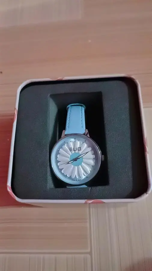 Khách hàng review Đồng hồ ELIO Flower 35 mm Nữ EL105-01 1