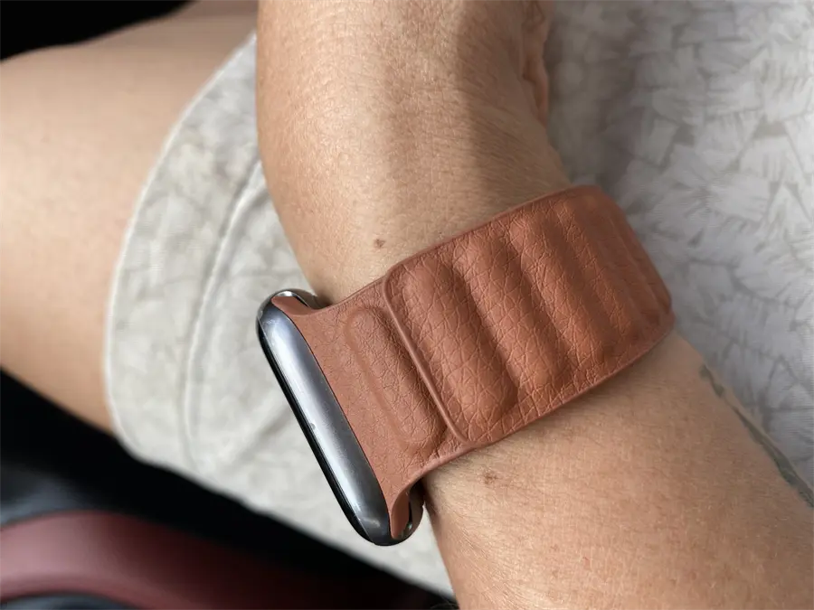 Khách hàng review Dây da MVW mặt 44mm RZ31-00A Nâu 5