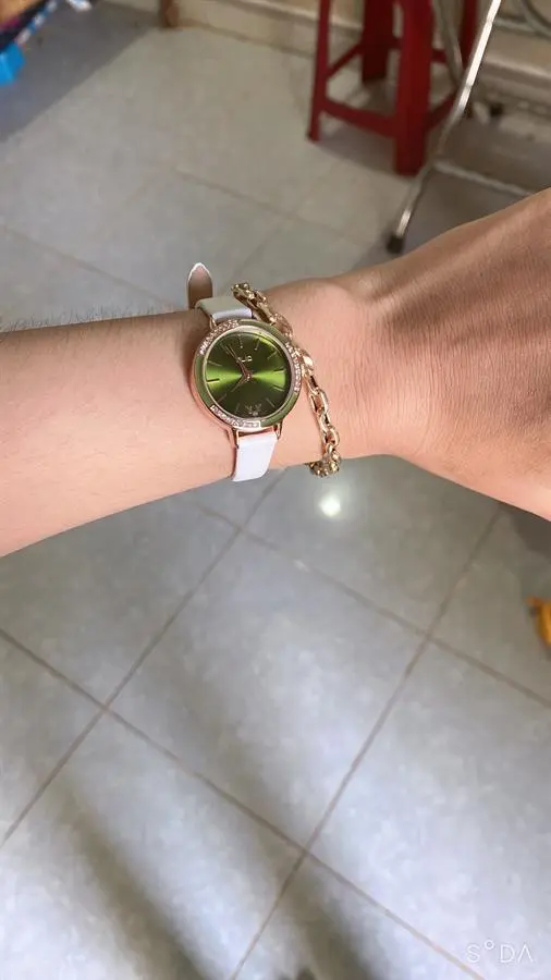 Khách hàng review Đồng hồ ELIO Xmas 28 mm Nữ EL086-04 4