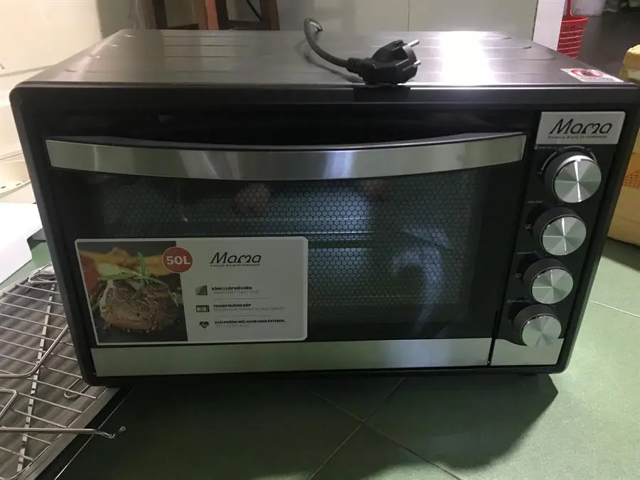 Khách hàng review Lò nướng Sunhouse Mama SHD4250S 50 lít 8