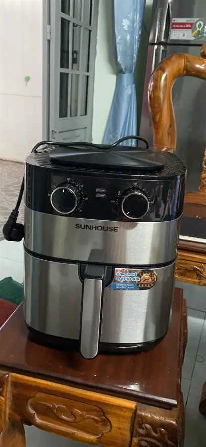 Khách hàng review Nồi chiên không dầu Sunhouse 6 lít SHD4026 36