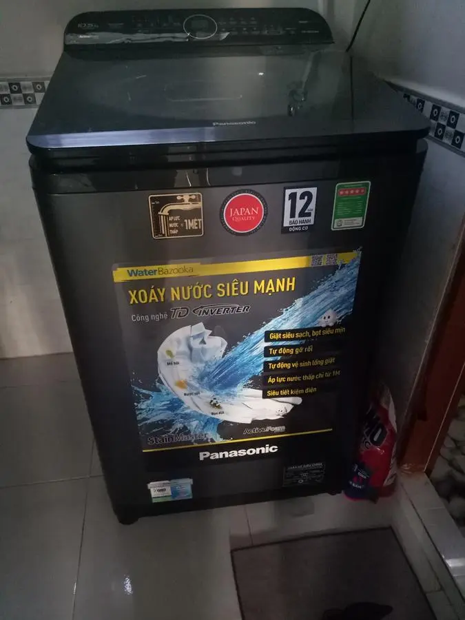 Khách hàng review Máy giặt Panasonic Inverter 10.5 Kg NA-FD10AR1BV 66