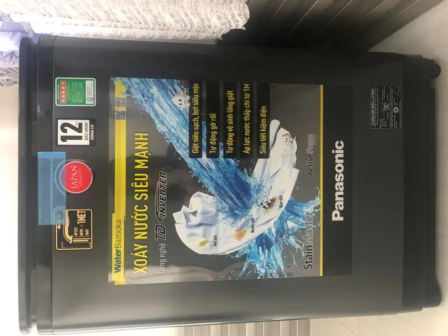 Khách hàng review Máy giặt Panasonic Inverter 10.5 Kg NA-FD10AR1BV 61