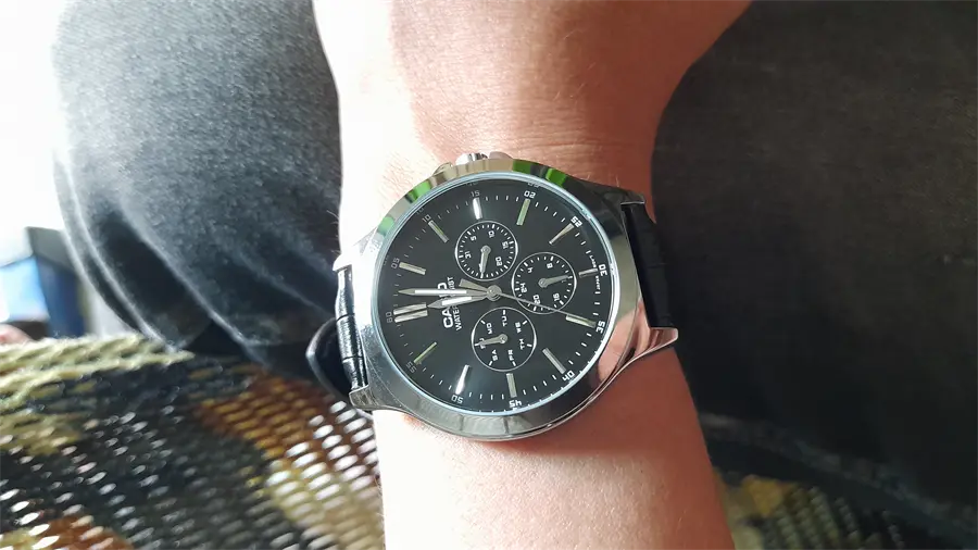 Khách hàng review Đồng hồ CASIO Timeless 41.5 mm Nam MTP-V300L-1AUDF 6