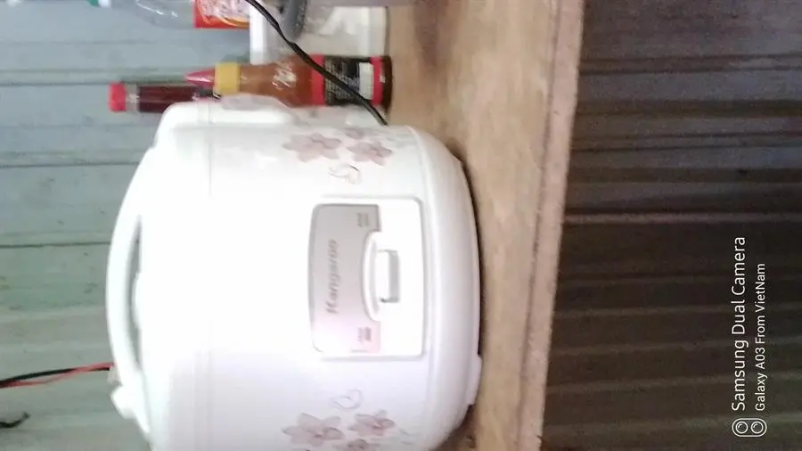 Khách hàng review Nồi cơm nắp gài Kangaroo 1.2 lít KG12RC1 13