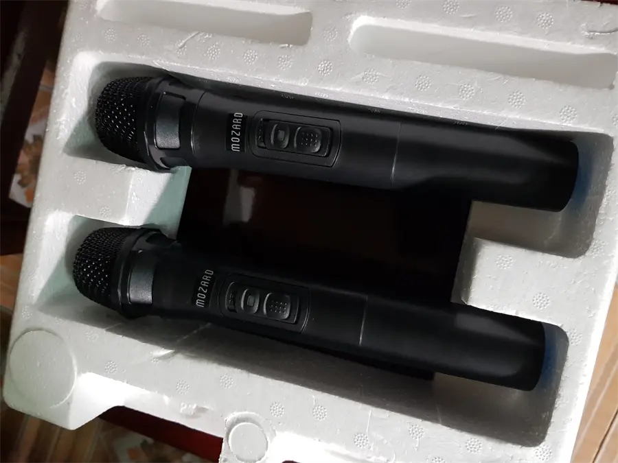 Khách hàng review Loa Kéo Bluetooth Mozard L0629K Đen Xám 1