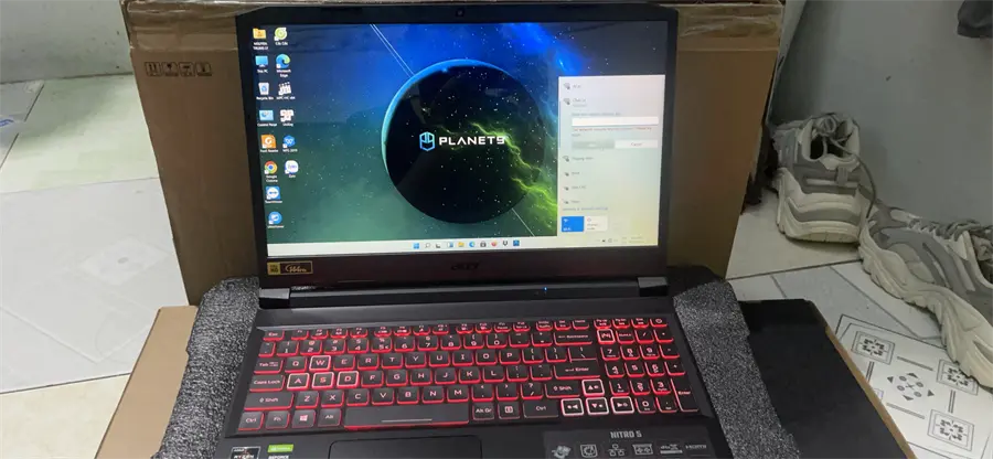 Khách hàng review Laptop Acer Nitro 5 Gaming AN515 45 R6EV R5 5600H/8GB/512GB/144Hz/4GB GTX1650/Win11 (NH.QBMSV.006) 16