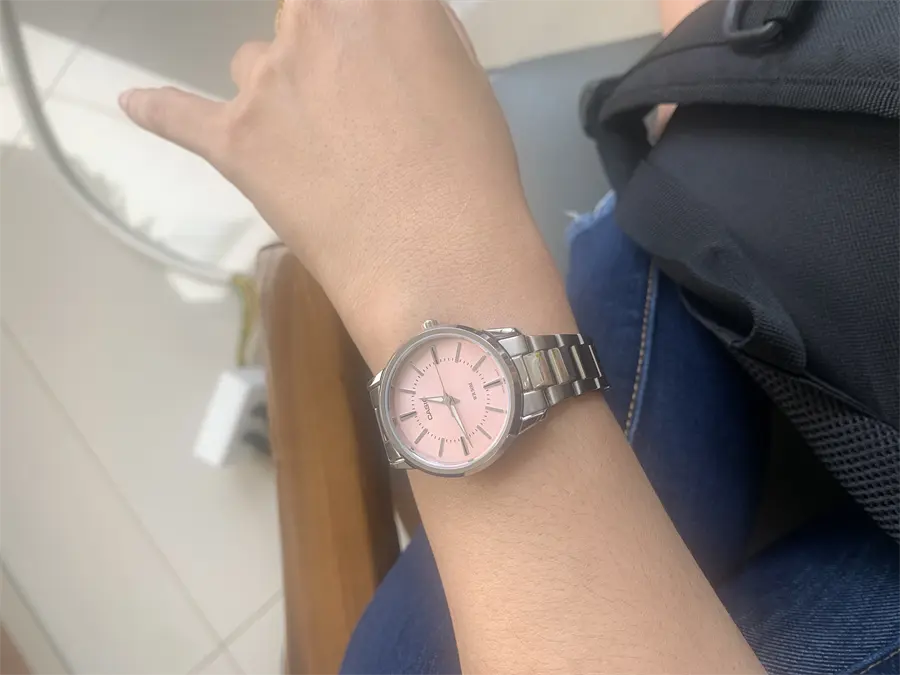 Khách hàng review Đồng hồ CASIO Timeless 30 mm Nữ LTP-1303D-4AVDF 3